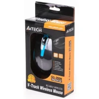 Мышь A4Tech G3-200N (черный/голубой) фото 3